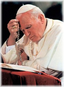 Sobre el Santo Rosario en familia – San Juan Pablo II