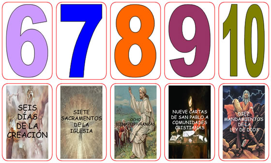 Cartas del 6 al 10