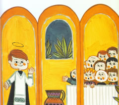Jesús en la sinagoga