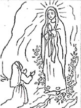 Virgen Inmaculada de Lourdes