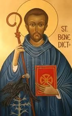 San Benito de Nursia, patrón de Europa
