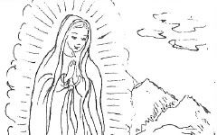 Colorea y aprende la historia de Nuestra Señora de Guadalupe II