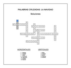 Conoce mejor la Navidad jugando a las Palabras Cruzadas