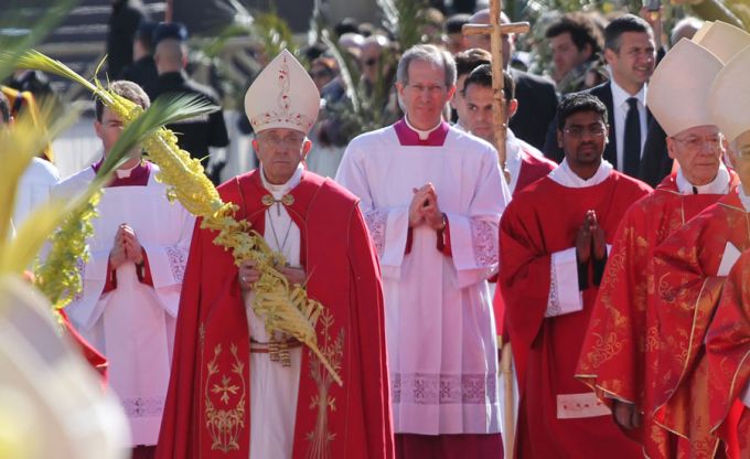 Homilía del Papa Francisco en la Misa de Domingo de Ramos 2015