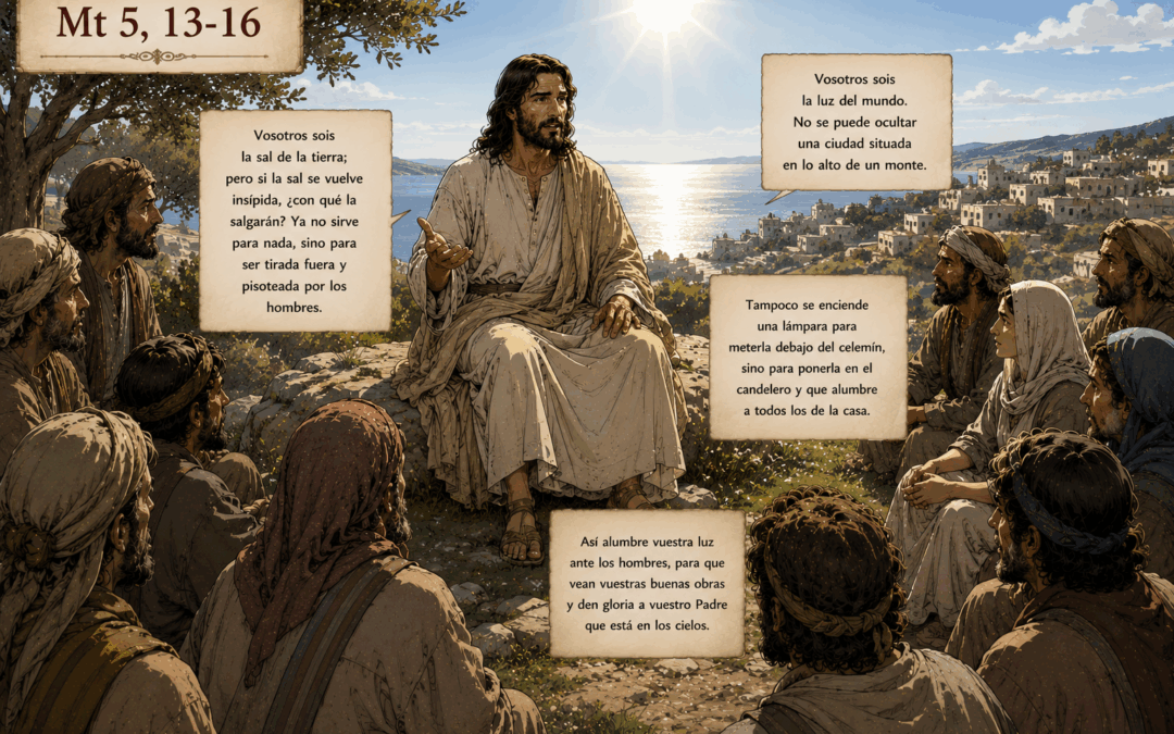 Evangelio del día: Ustedes son la luz del mundo