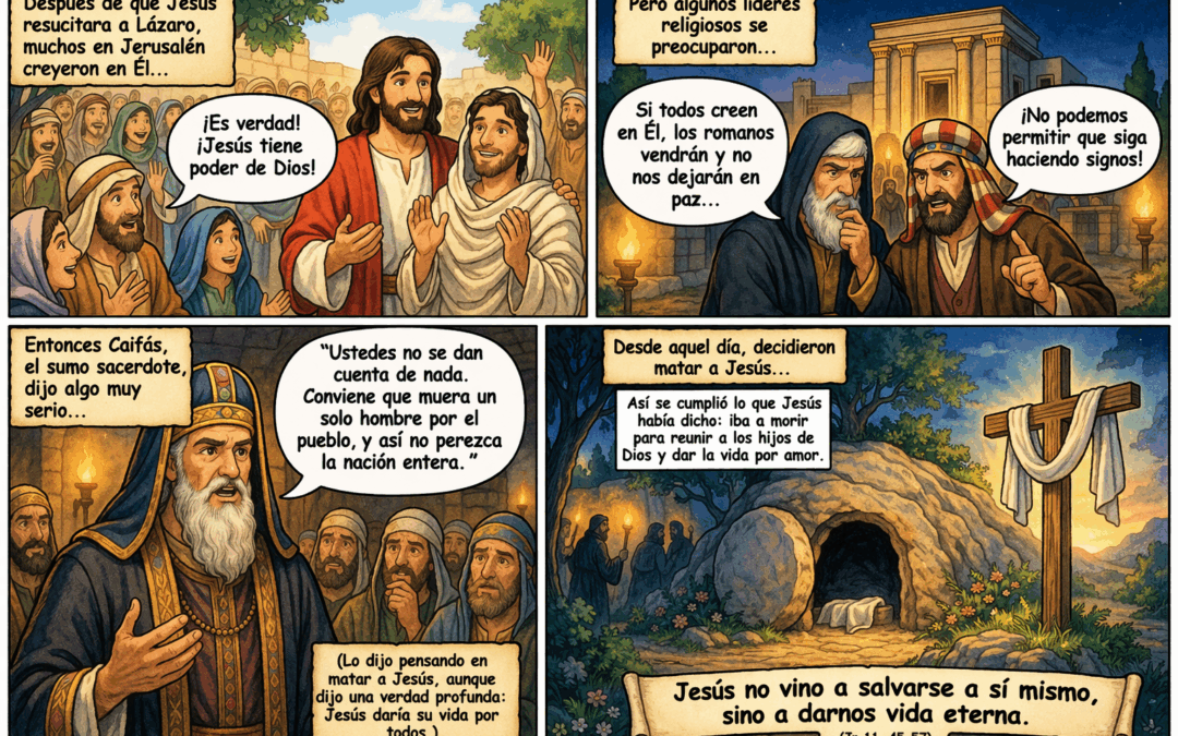 Evangelio del día: Es conveniente que uno muera por todos