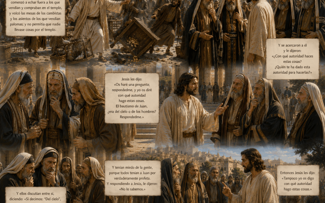 Evangelio del día: ¿Quién te ha dado tal autoridad?