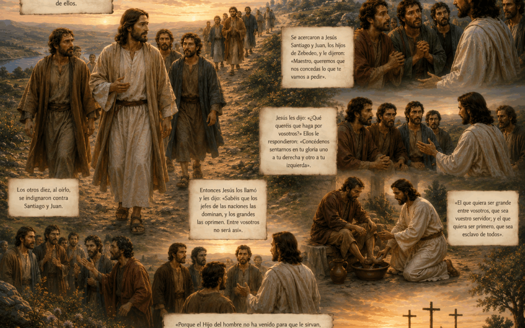 Evangelio del día: El Hijo del hombre, que no ha venido a que le sirvan