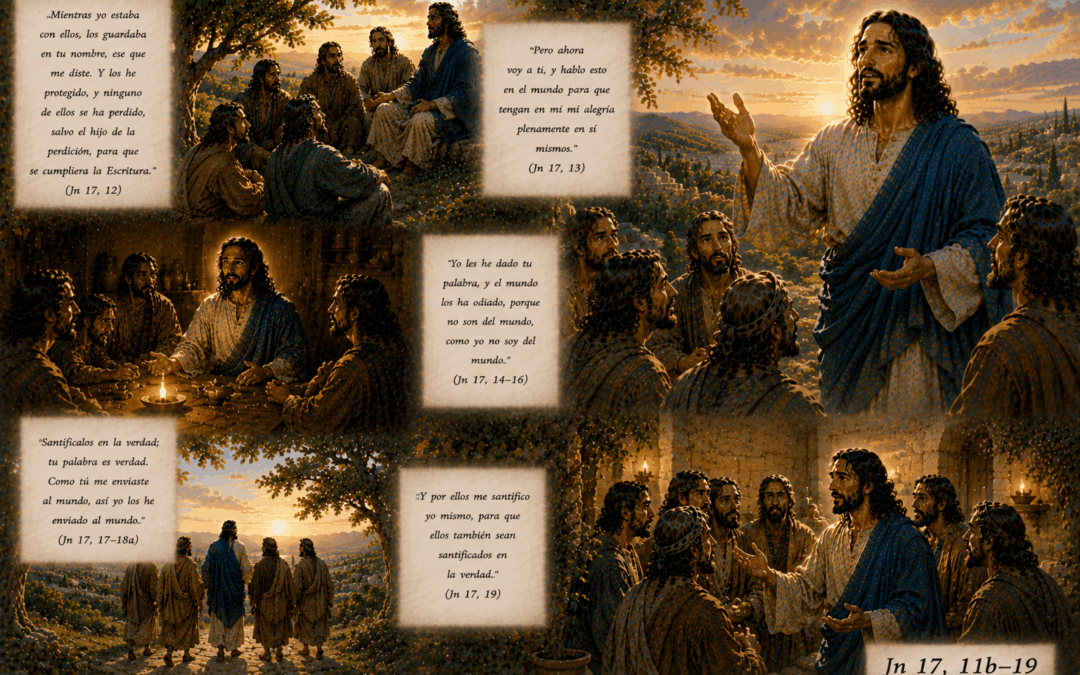 Evangelio del día: Padre, cuida en tu nombre a quienes me has dado
