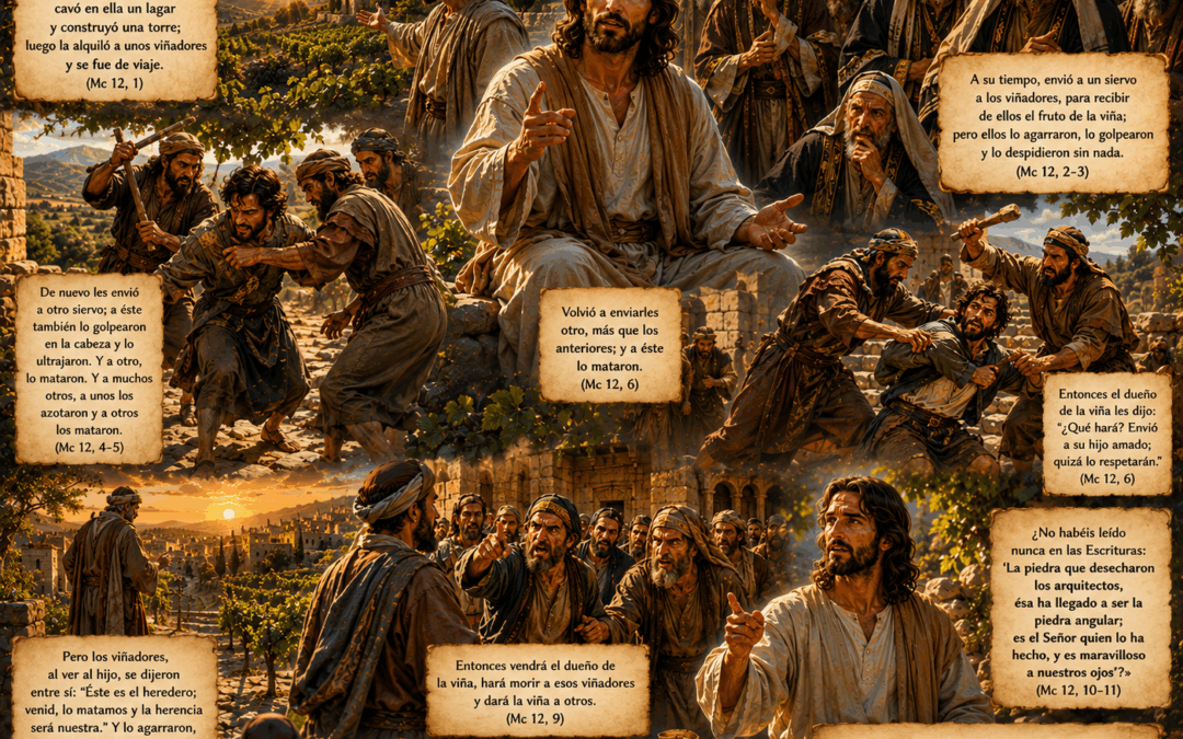 Evangelio del día: Parábola de los viñadores
