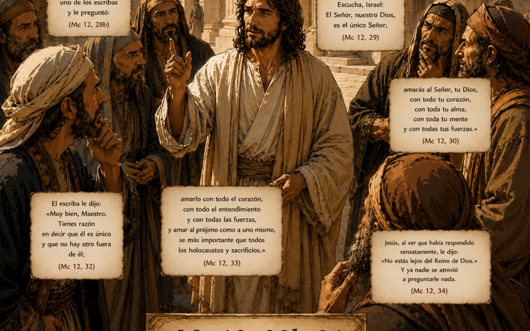Evangelio del día: Cómo vivo el primer mandamiento