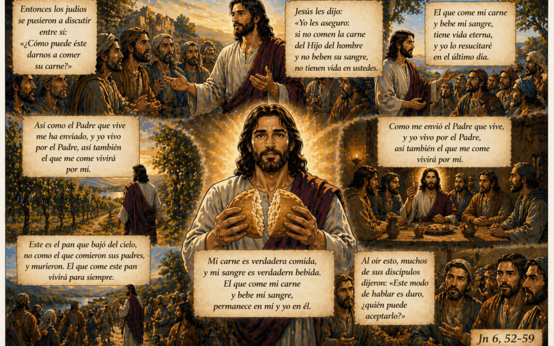Evangelio del día: El pan eucarístico