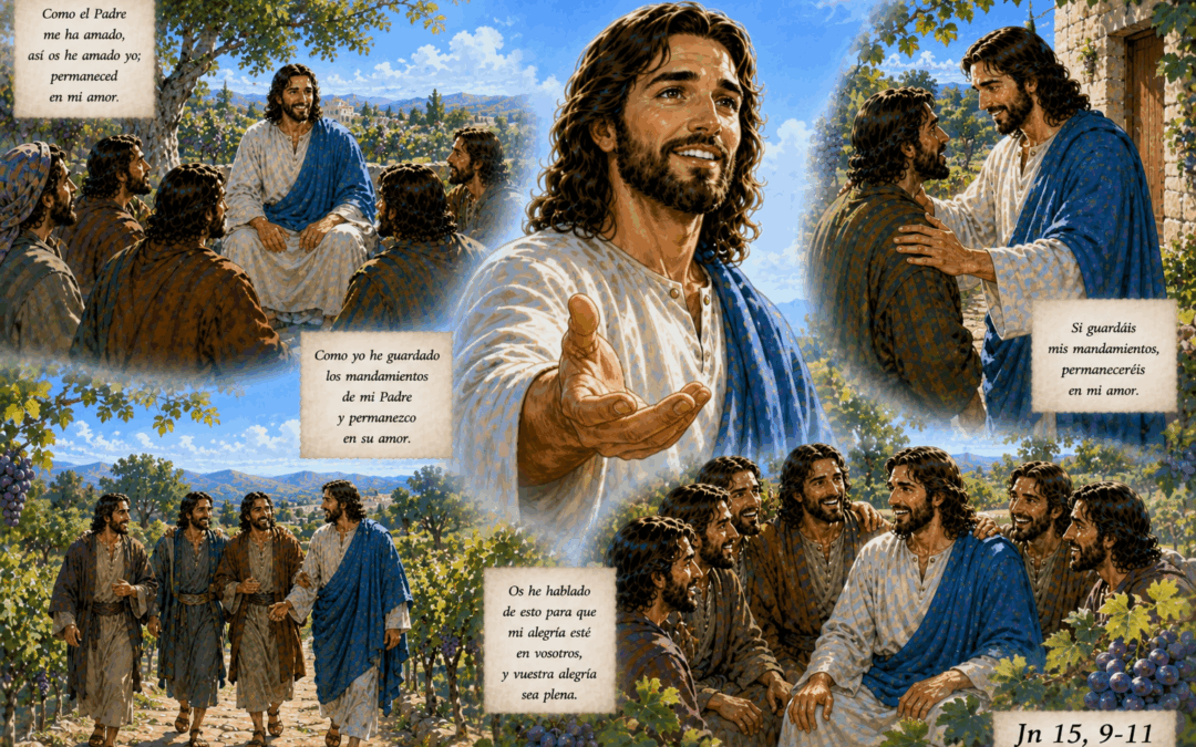 Evangelio del día: Permaneced en su amor