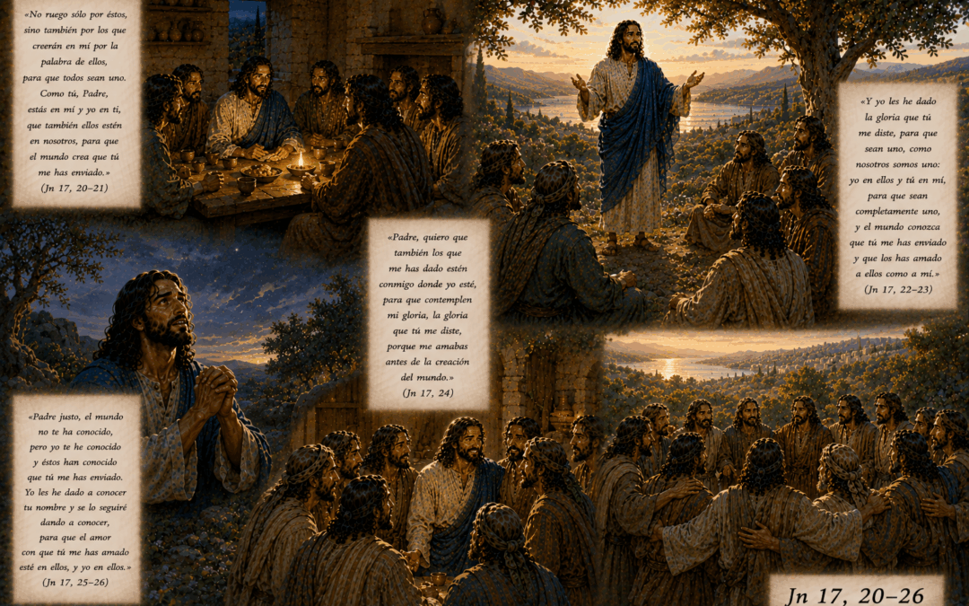 Evangelio del día: Que el amor que Tú me dedicas, esté con ellos