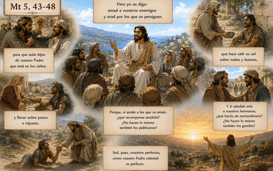 Evangelio del día: Amad a vuestros enemigos