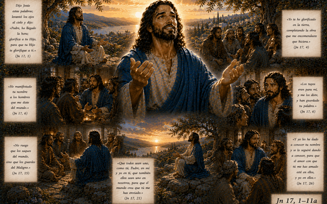 Evangelio del día: Jesús ora al Padre por si mismo