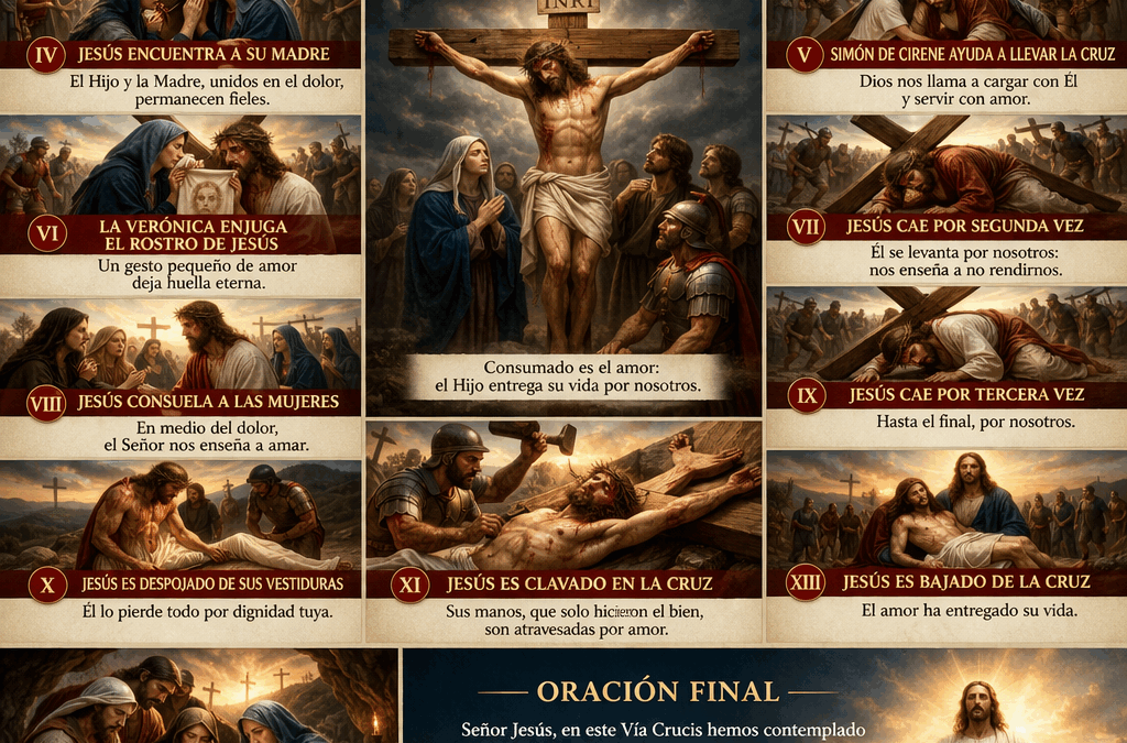 Vía crucis del Amor Redentor para la familia
