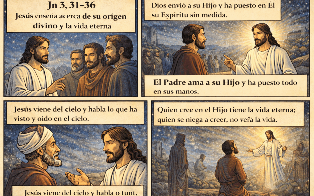 Evangelio del día: Quien cree en el Hijo, tiene la vida eterna