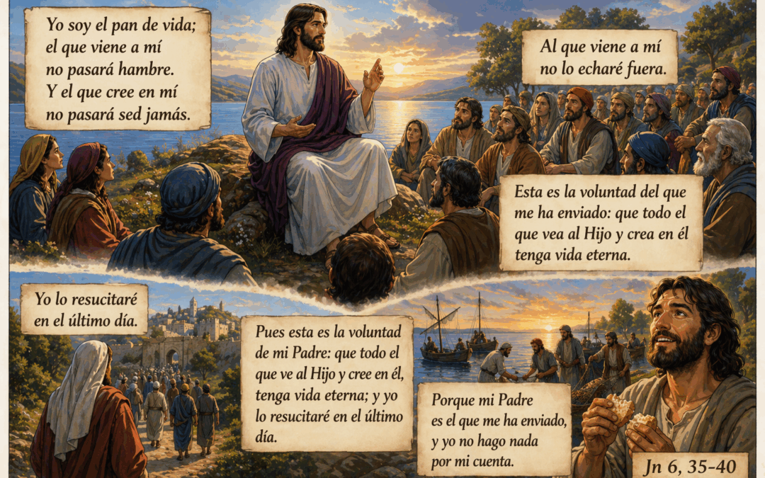 Evangelio del día: El Pan de Vida, Jesús