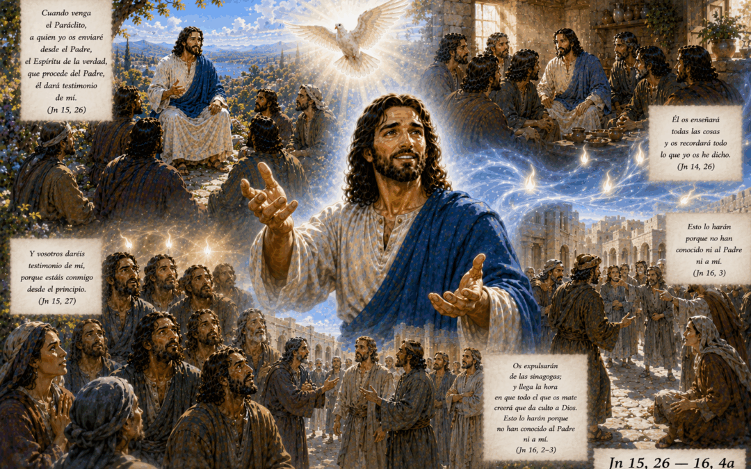 Evangelio del día: Y darán testimonio