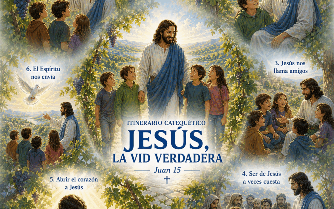 Itinerario catequético: Jesús, la vid verdadera