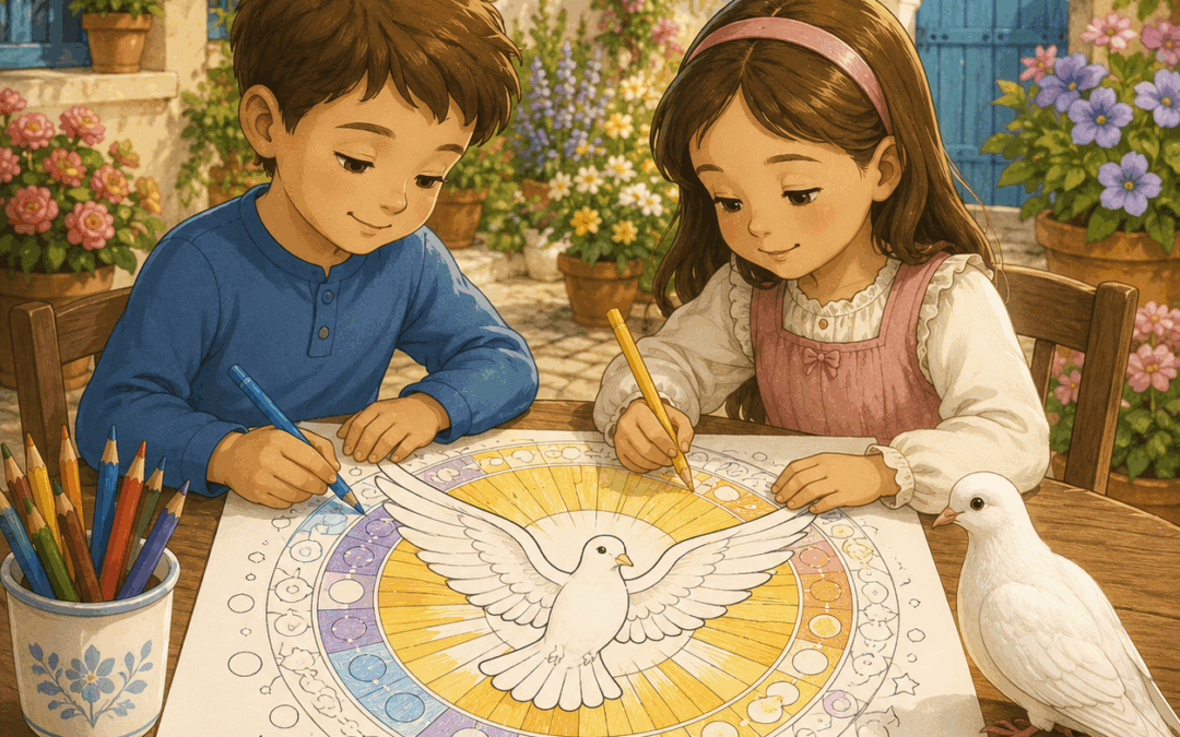 El Espíritu Santo para niños