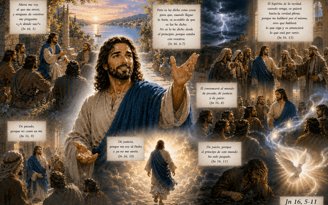 Evangelio del día: Jesús nos promete al Espíritu Santo