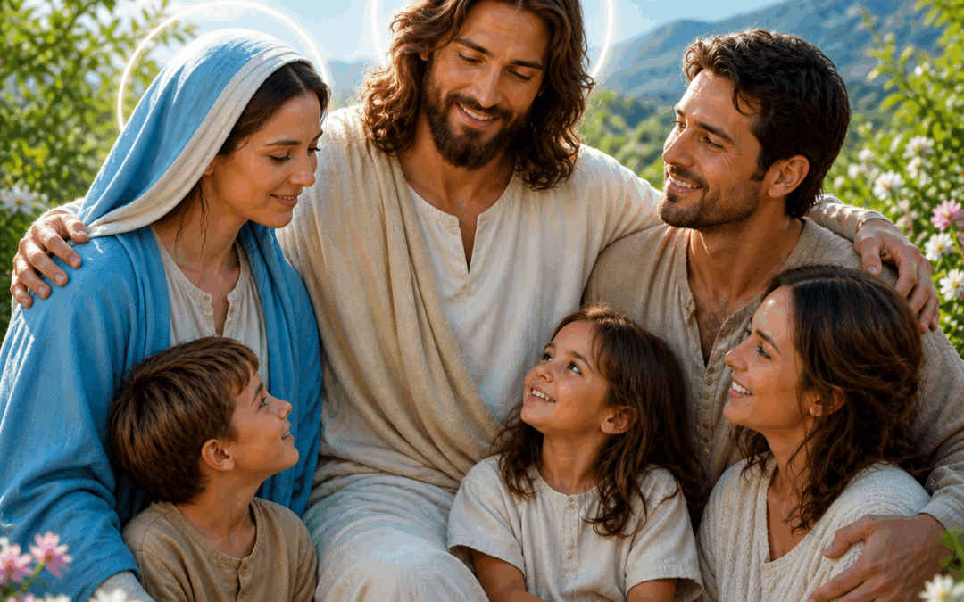 La familia en el mes de María