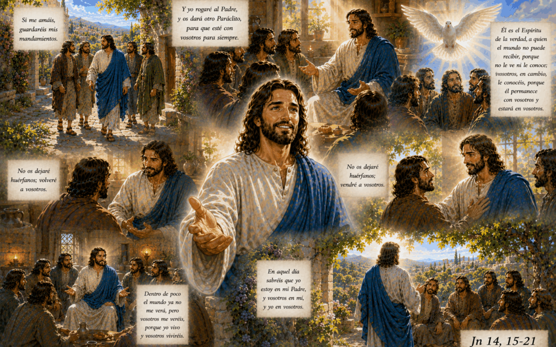 Evangelio del día: El Espíritu Santo está siempre con vosotros