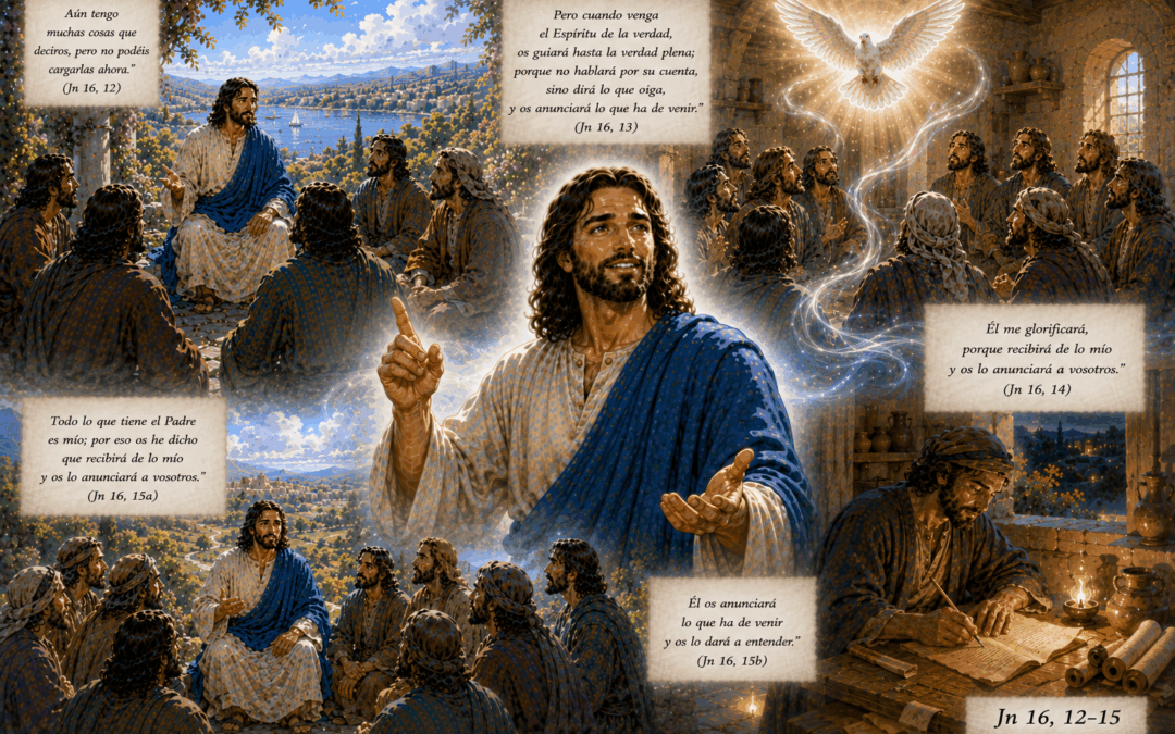 Evangelio del día: Cuando llegue el Espíritu Santo