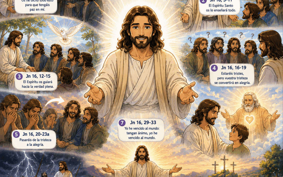 Itinerario catequético: Jesús nos da su Espíritu y su paz