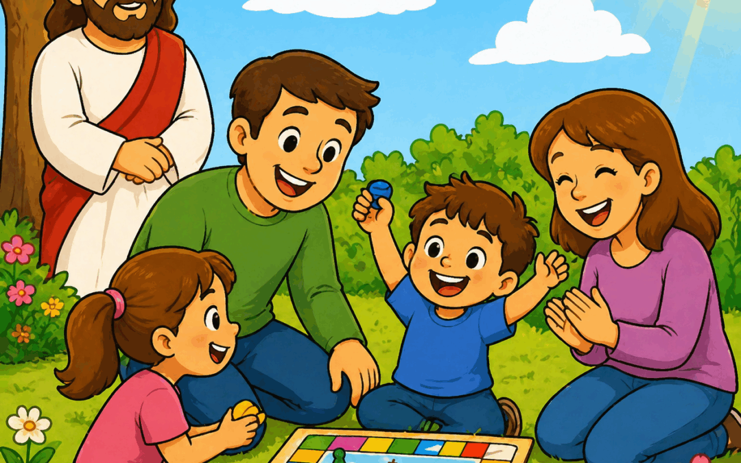 Cuatro juegos con Jesús: «Dejad que los niños se acerquen a Mí»