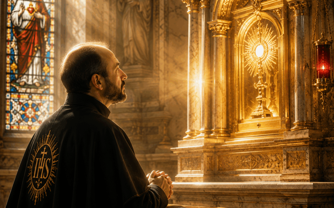 Orando con san Ignacio de Loyola