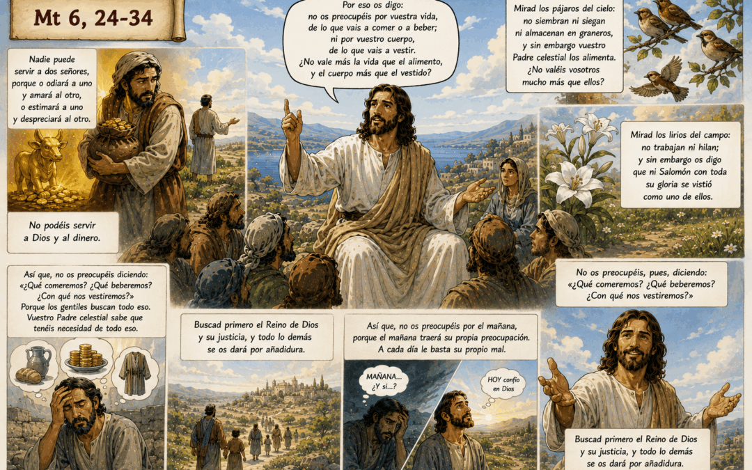 Evangelio del día: Somos sus elegidos