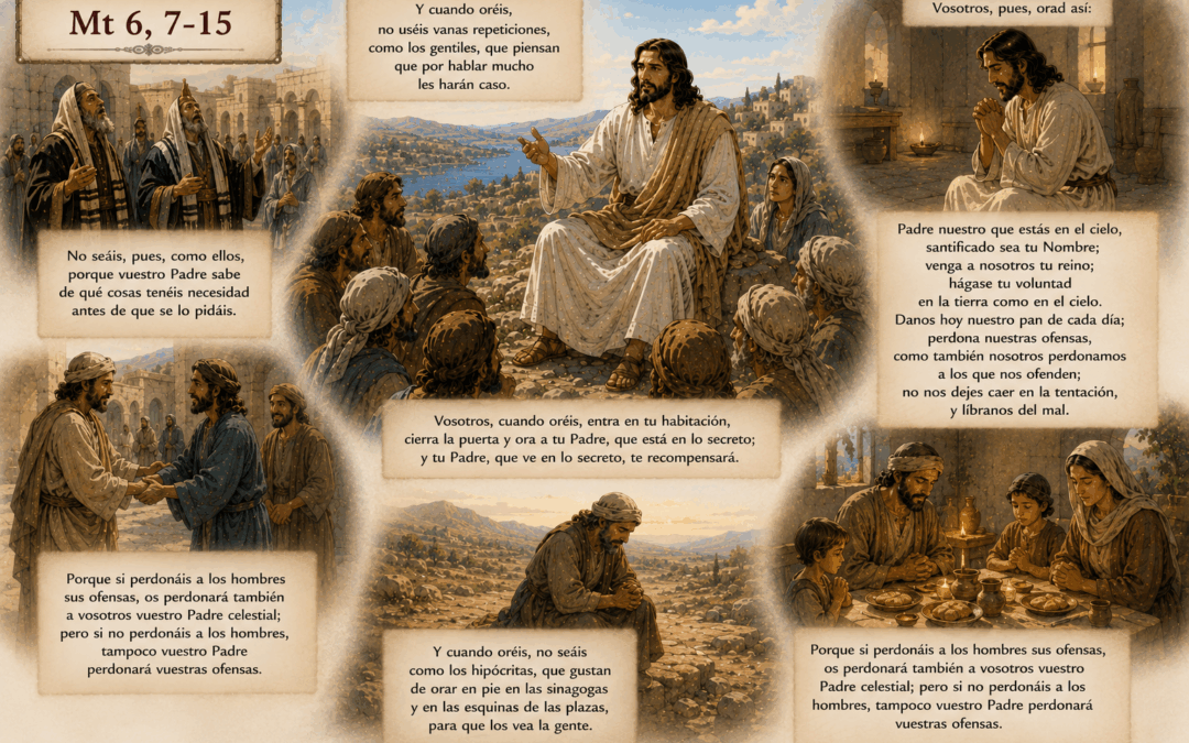 Evangelio del día: Jesucristo nos enseña a orar