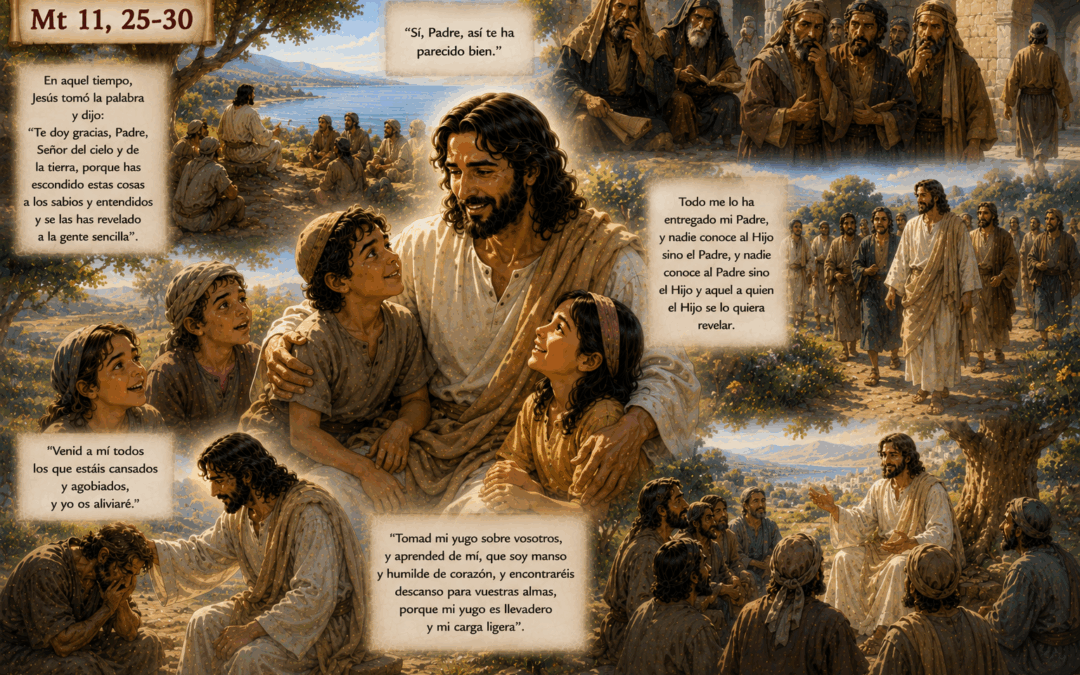 Evangelio del día: En Jesucristo nuestra alma busca descanso