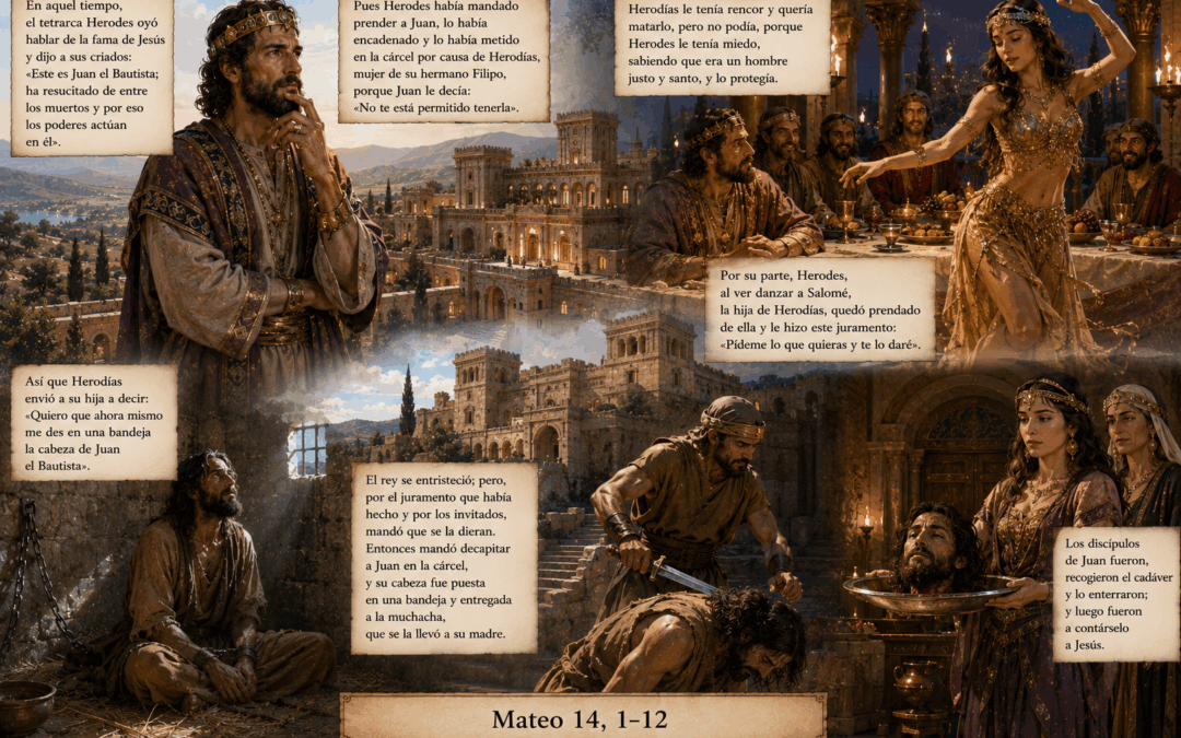Evangelio del día: Muerte de san Juan Bautista