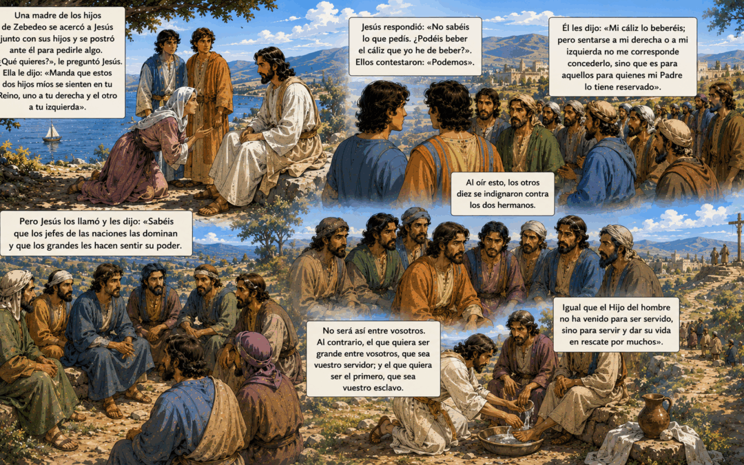 Evangelio del día: «El que quiera ser grande, que se haga servidor»