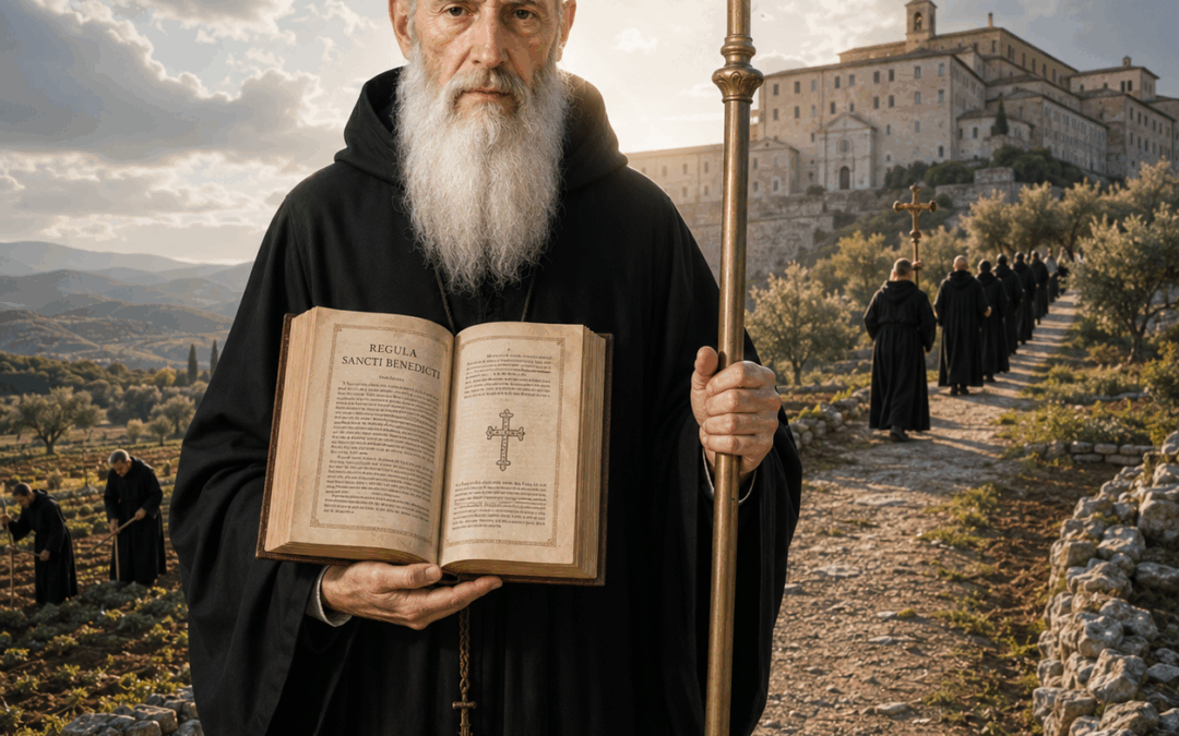 Catequesis familiar: San Benito de Nursia «Ora et labora»