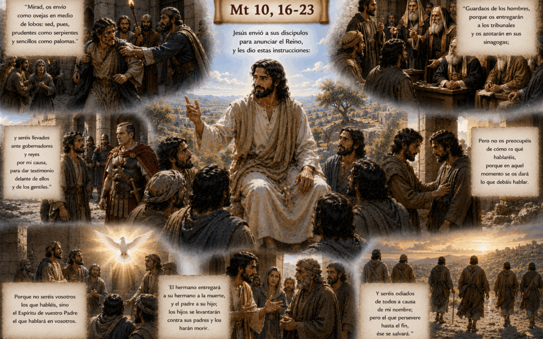 Evangelio del día: Instrucción a los discípulos