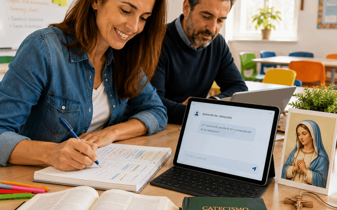 Cómo preparar una sesión de catequesis con inteligencia artificial