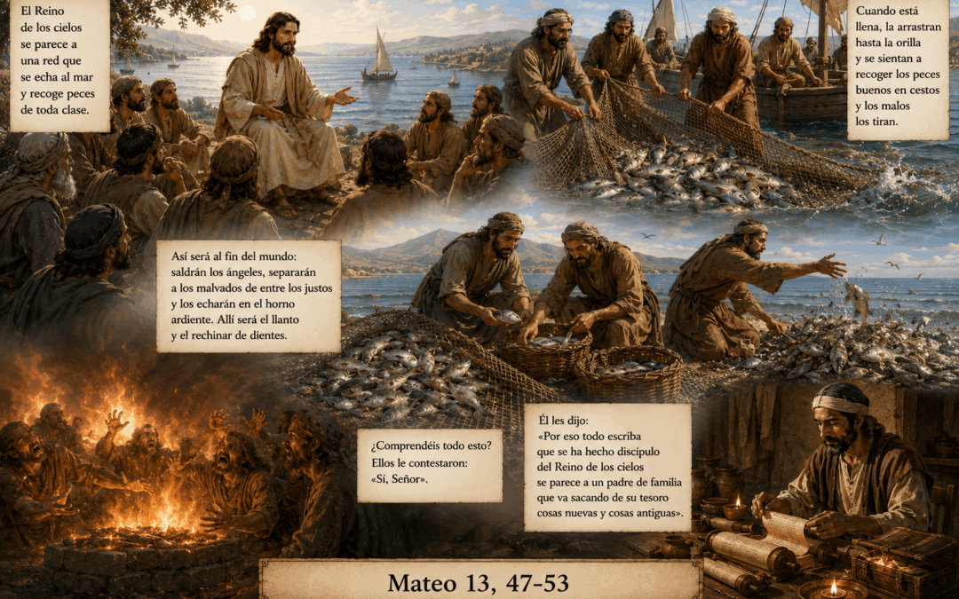 Evangelio del día: La parábola de la red