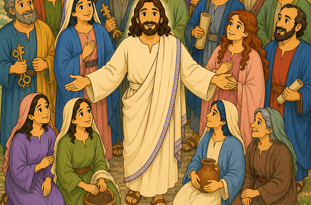 Aprende, comprende y colorea a los amigos de Jesús