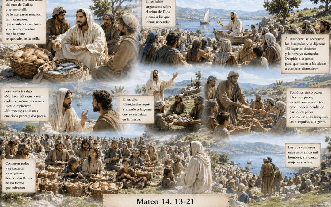 Evangelio del día: La multiplicación de los panes