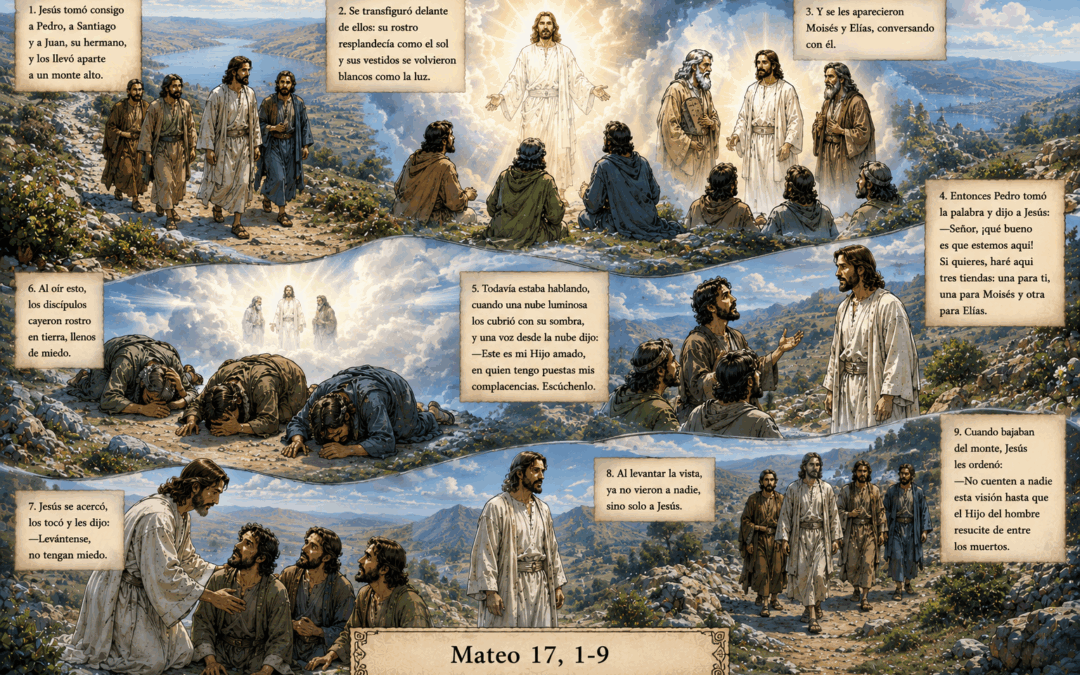 Evangelio del día: La Transfiguración de Nuestro Señor Jesucristo