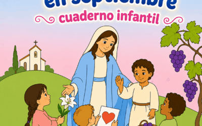 Aprende, comprende y colorea a la Virgen María en septiembre