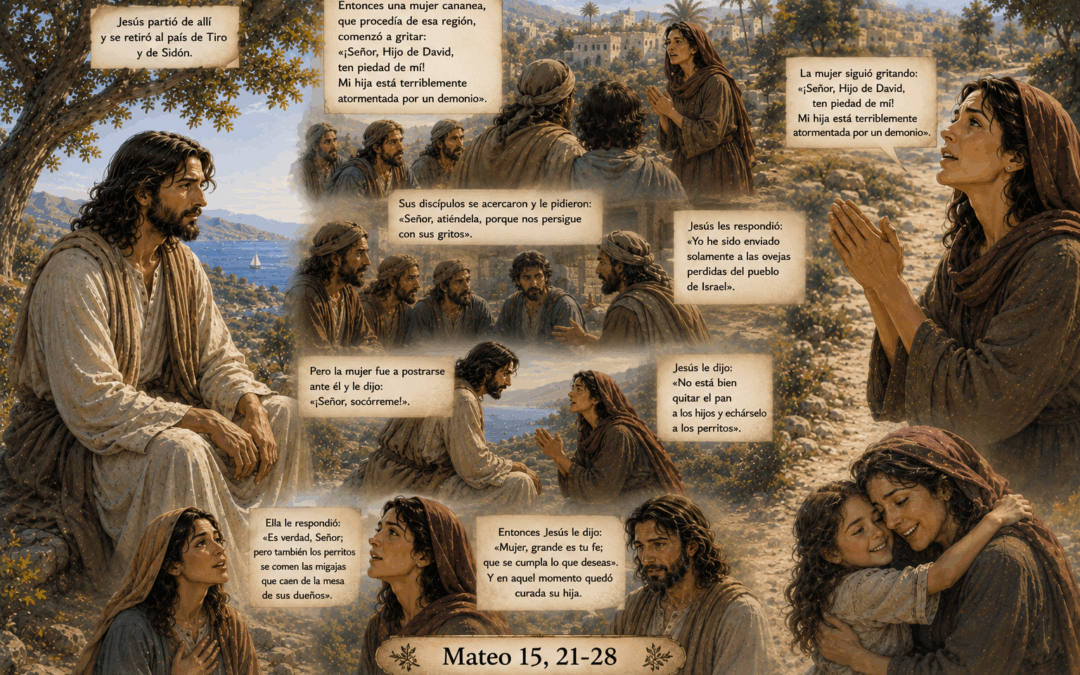 Evangelio del día: Cuando parece que Dios desoye nuestras plegarias